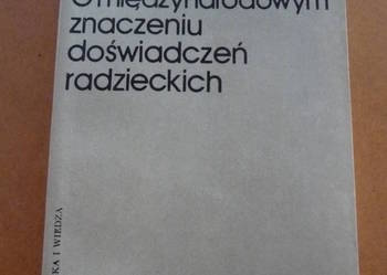 O międzynarodowym znaczeniu doświadczeń radzieckich -W.Lenin