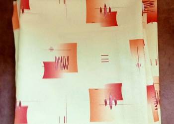 Obrus plamoodporny żółto pomarańczowy 160x240