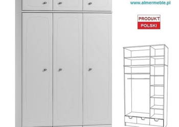 BIANCO N10+N szafa dla dziecka 120x53 w.227