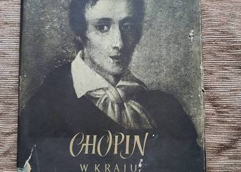Książka Chopin w kraju 1955r