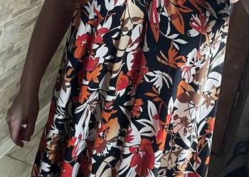 Top kwiatowy damski na ramiączkach