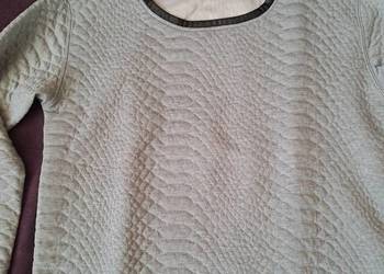 Bluza szara pikowana