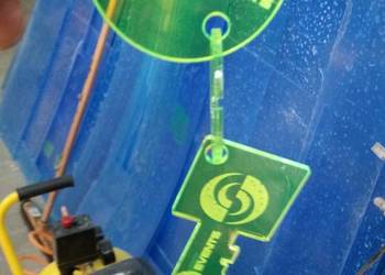 Pleksi FLUO klucze event na wymiar EMPLAST akryl