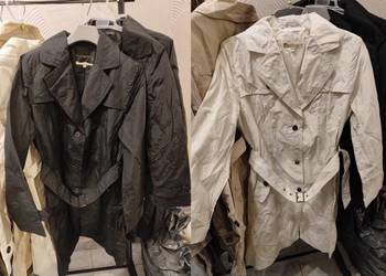 Płaszcze damskie kurtki trencze nowy z metką OKAZJA HURT