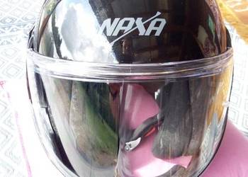 Kask szczękowy NAXA FF1, rozmiar M, 800 km, Okazja.