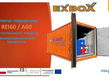 Kontener ognioodporny / EXBOX / ATEX