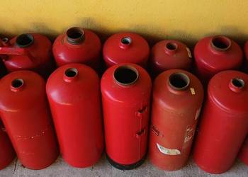 Zbiornik metalowy pusty 6 l - do przerobienia