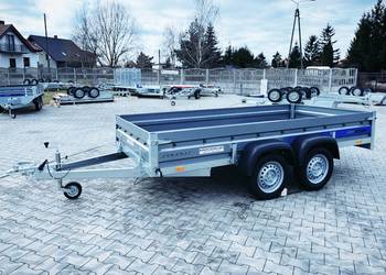Przyczepka lekka FARO TRAILERS SOLIDUS 2w1 burtowa+platformowa 3,3x1,5m