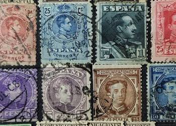 Hiszpania 1876 - 1922 Król Alfonso XIII 6szt i Alfonso XII