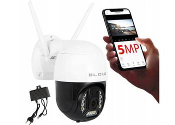 Kamera WiFi IP Zewnętrzna Obrotowa 2K Monitoring Tryb Nocny