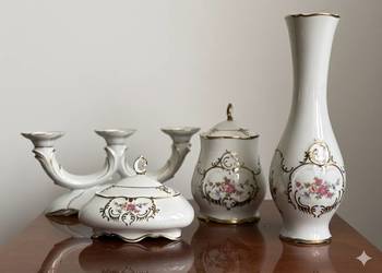 Piękny zestaw porcelanowy