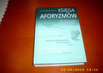 Księga aforyzmów - D. i Wł. Masłowscy fa
