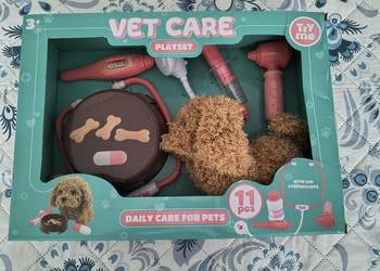 Nowy zestaw weterynarza do zabawy dla dziecka