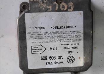 GOLF IV BORA IV Sensor sterownik moduł poduszek Air Bag 1J0909609A
