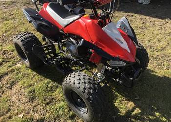 Quad 110-125 ccm, dla dzieci, blokada pilot alarm