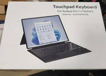 klawiatura z touchpadem marki Qulose, model QUSFKBPRO7BL