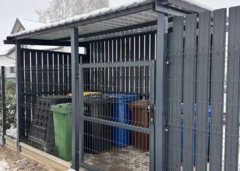 Pergole ,zabudowy śmietnikowe na kosze