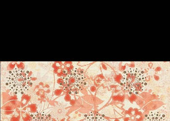 Dekor Linero orange Flower Centro 29 x 59,3; aktualne