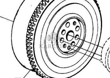 John Deere 6068HLA73 6920 6920S Koło Zamachowe Koło Koronowe CZĘŚCI RE5988…