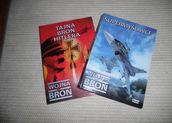 2 filmy z seriiWojna i Broń z ksiazką