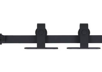 vidaXL System do drzwi przesuwnych do mebli, stal węglowa(SKU:148019)