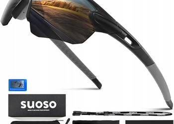 Okulary Suoso Przeciwsłoneczne Okulary Rowerowe Sportowe