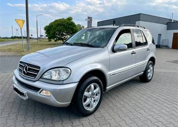 ŁADNY DOINWESTOWANY MERCEDES BENZ ML 2.7 CDI 163 KM _ 4X4 ! AUTOMAT ! KUTNO