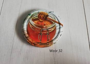 Zakrętki do słoików MIÓD FI82 HONEY / Karton 750 sztuk