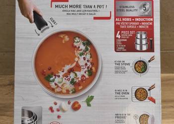 Zestaw nowy garnków Tefal