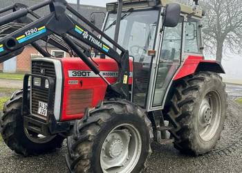 Ciągnik MASSEY FERGUSON 390 z ładowaczem czołowym 3 sekcyjny trima