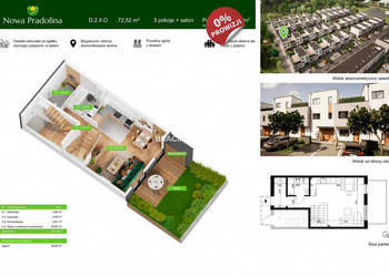 Mieszkanie sprzedam Tarnów 72.52m2 4-pok