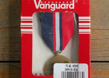 Medal Us Army Kosovo campaign VANGUARD Medal Us Army Kosovo campaign VANGUARD