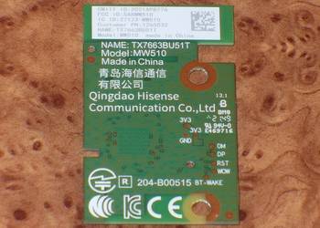 Moduł Wi-Fi i Bluetooth MW510 - TV Hisense 55A7GQ
