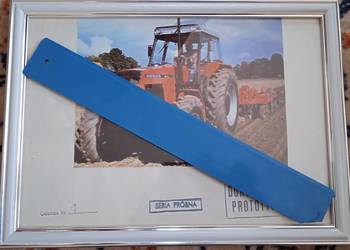 Obrazek z ciągnikiem Ursus 1224 De Lux pamiątka oryginał