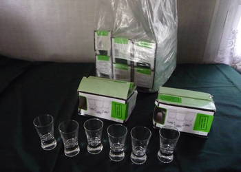 Kieliszki szklane 25 ml komplet 6 szt.