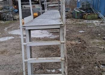 Podest mostek kładka odsnieżanie barierka