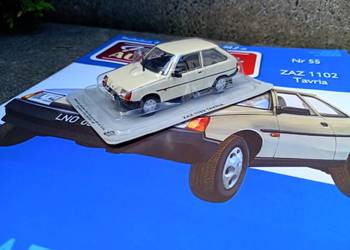 ZAZ 1102 TAVRIA model kolekcja 1:43 kultowe auta deagostini nowy złota