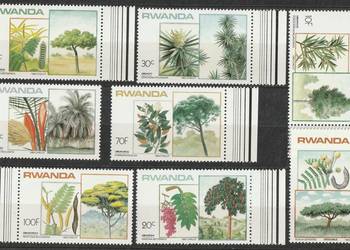 RWANDA - DRZEWA KRZEWY - 1983 - CZYSTE **