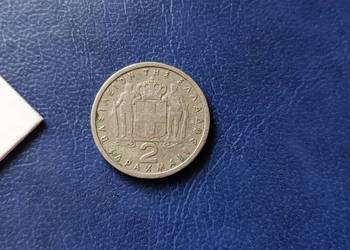 Stare monety 2 drachmy 1962 Grecja
