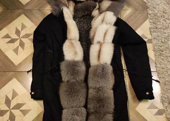 Nowa parka , obszycie z lisa ,