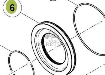 CLAAS RENAULT ATLES 936 RZ V5 Tłok Mechanizmu Różnicowego 6005023832 60 05…