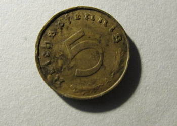 Moneta 5 PFENNIG 1938