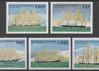 BENIN - ŻAGLOWCE - 1996 - CZYSTE **