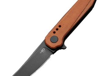 Nóż składany Bestech Syntax Natural G10, Black Stonewashed 14C28N by Todd…