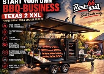 Mobile grills , grill na przyczepie , Texas 2 ,BBQ