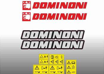Naklejki Dominoni super mocne - z mocnym klejem, odporne na UV /zarysowani