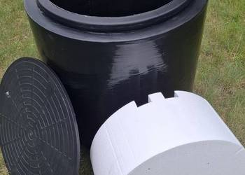 Obudowa studni głębinowej 80x55 ocieplona zabudowa studzienka rewizyjna