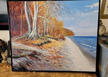 Pejzaż nadmorski duzy format