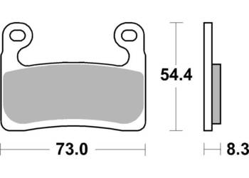 Klocki hamulcowe przód zm brembo BMW R1250GS S1000RR quadziorek