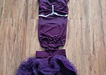 nowy strój do tańca towarzyskiego lub akrobatyki wg metki na wzrost 120 cm.